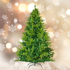 Brad artificial, 210 cm, 3D, PE/PVC