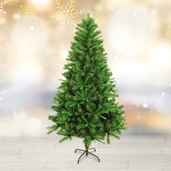 Brad artificial, 210 cm, 3D, verde bicolor, PVC