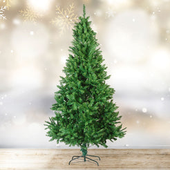 Brad artificial, 210 cm, Nordmann, PVC, verde închis