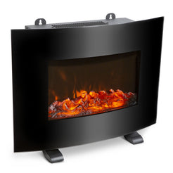 Radiator electric de perete/podea, display LED, curbat, Bewello